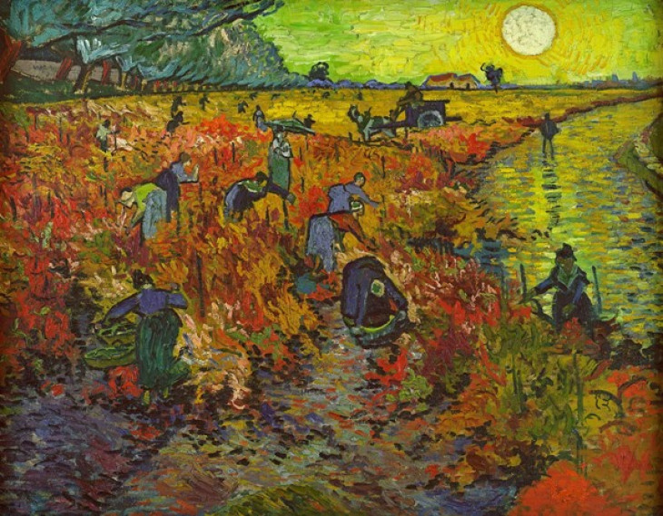 modemart.hu-Vincent Van Gogh: Vörös szőlőkertek Arles-ban