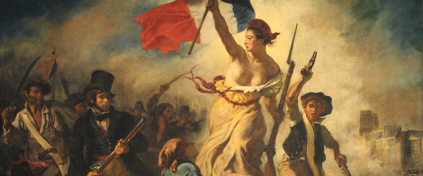 Eugéne Delacroix: a szabadság vezeti a népet