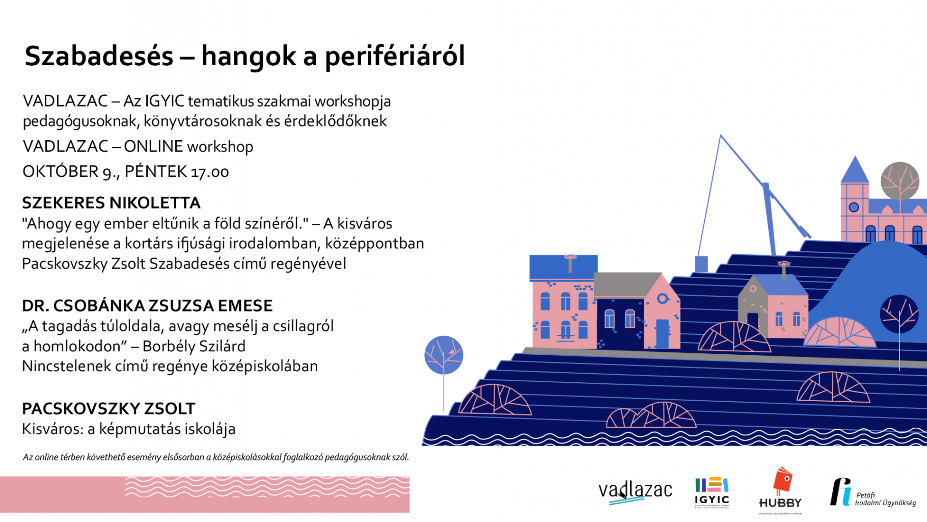 IGYIC-A Vadlazac-workshop pénteki eseményének borítóképe