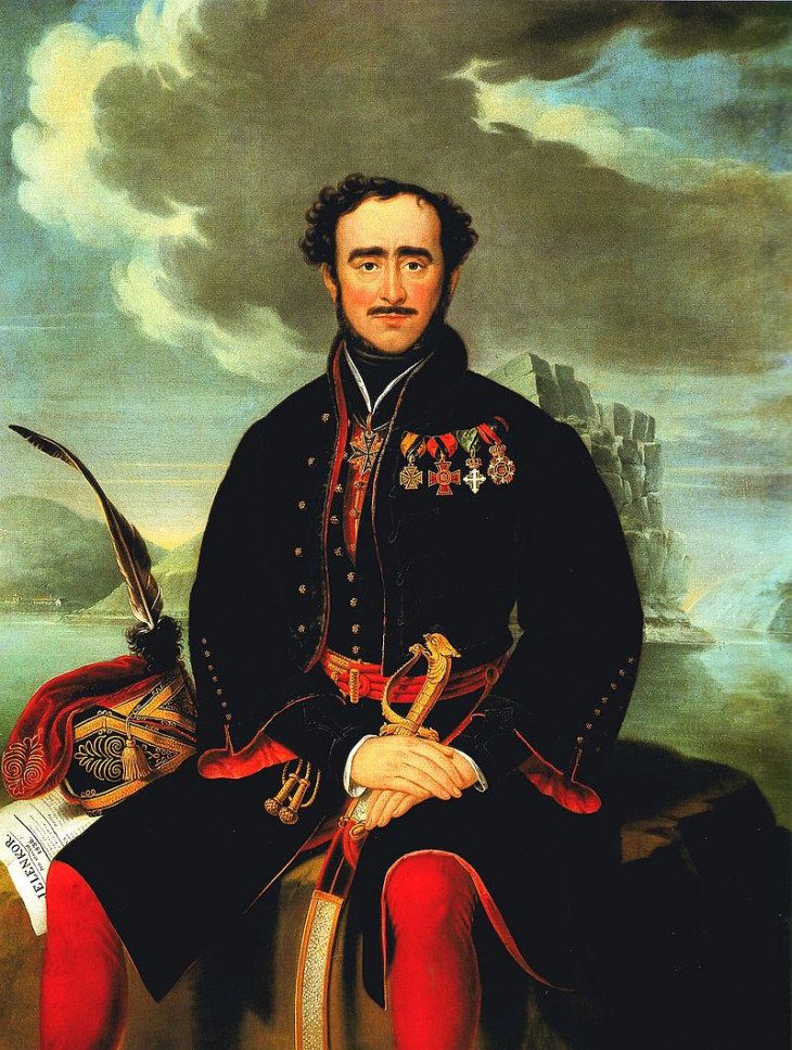 Schöfft József: Gróf Széchenyi István, 1836.-